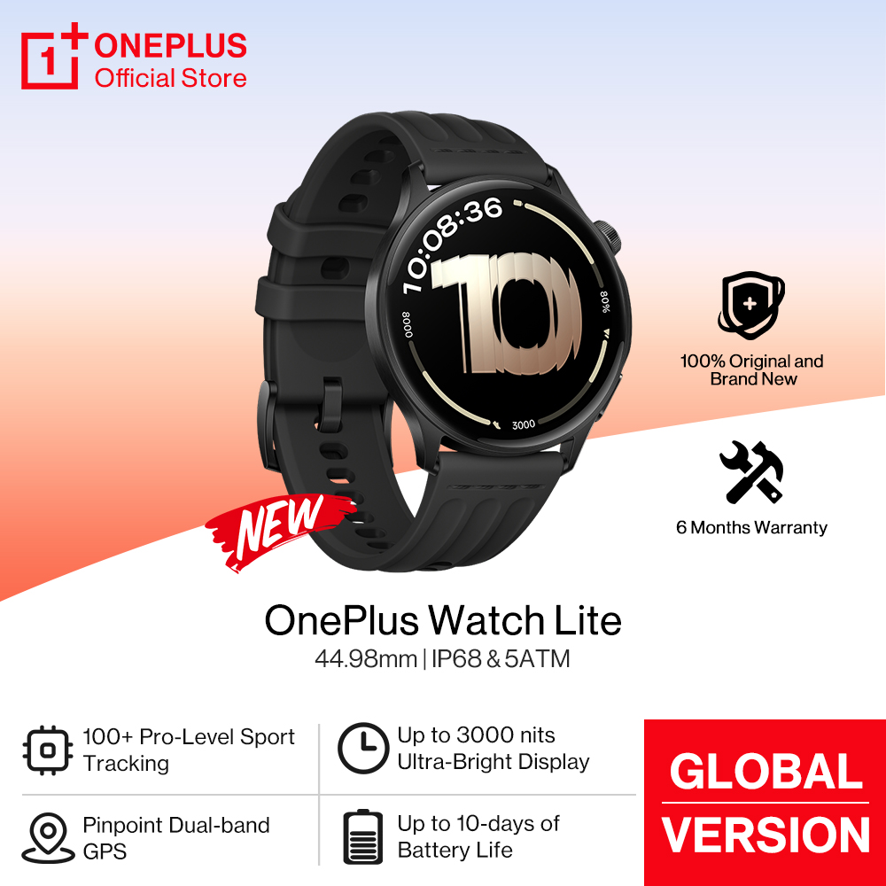 Smartwatch X - เปิดตัวทั่วโลก OnePlus Watch Lite สมาร์ทวอทช์ รุ่น