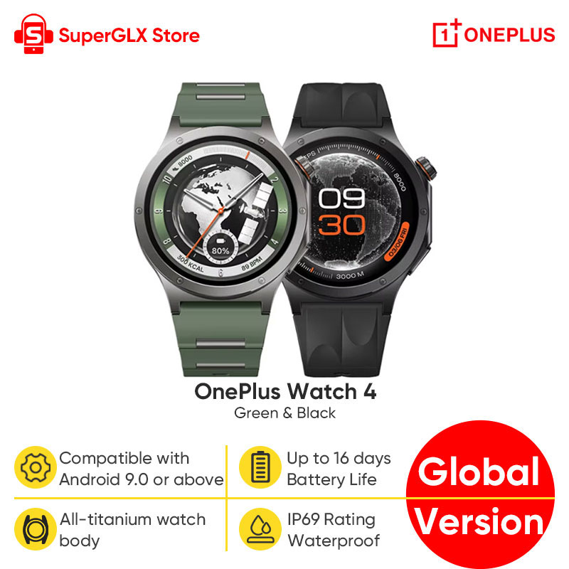 Smartwatch X - OnePlus Watch 4 รุ่น Global นาฬิกาอัจฉริยะ