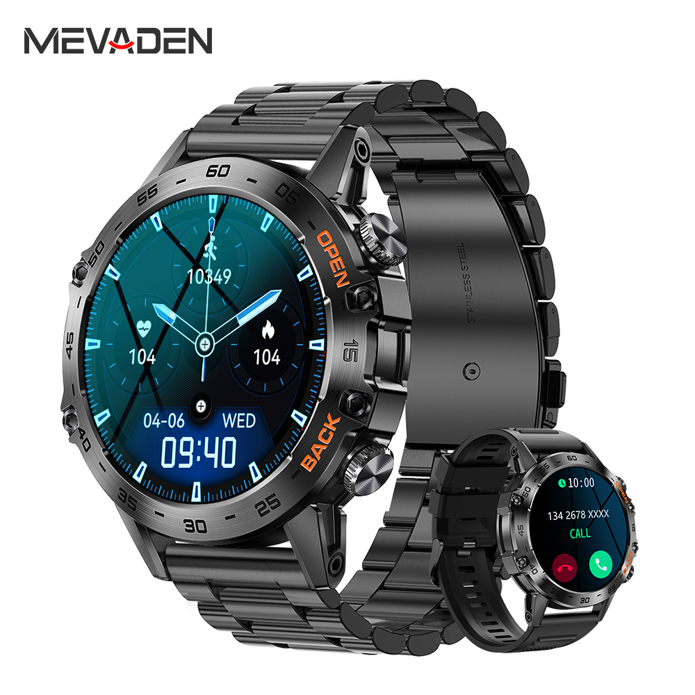 Smartwatch Store - นาฬิกาสมาร์ทวอทช์ MEVADEN Steel ขนาด 1.39 นิ้ว