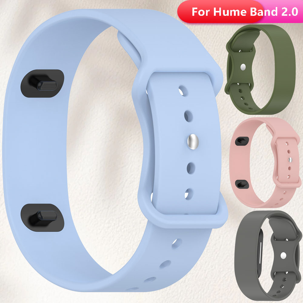 Silicone Band Replacement - สายนาฬิกา BEHUA สำหรับสมาร์ทวอทช์ Hume Band 2.0
