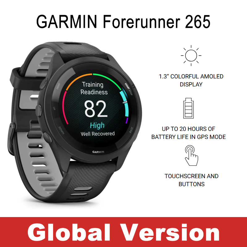 การ์มิน ฟอร์รันเนอร์ 265 สมาร์ - Smartwatch X บทวิจารณ์และราคา