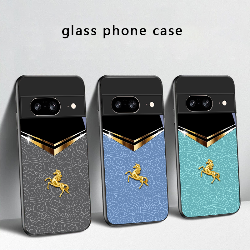 เคสโทรศัพท์แก้วสีดำลายม้าทองใน - Google Pixel 9 บทวิจารณ์และราคา