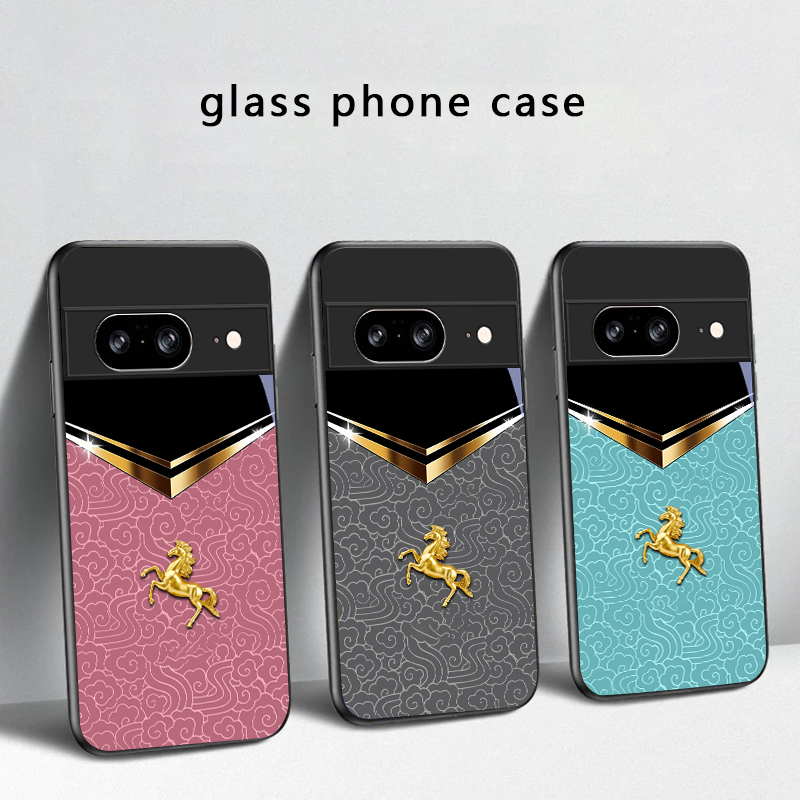 เคสโทรศัพท์แก้วสีดำลายม้าทองใน - Google Pixel 9 บทวิจารณ์และราคา