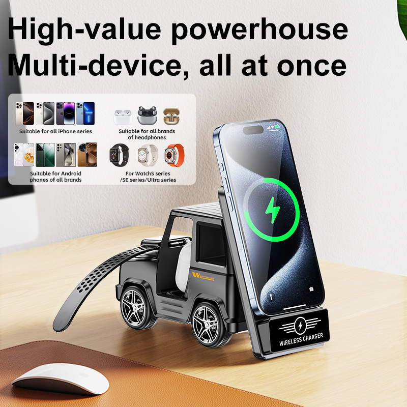 แท่นชาร์จไร้สายอเนกประสงค์ 3-i - Smartwatch X บทวิจารณ์และราคา
