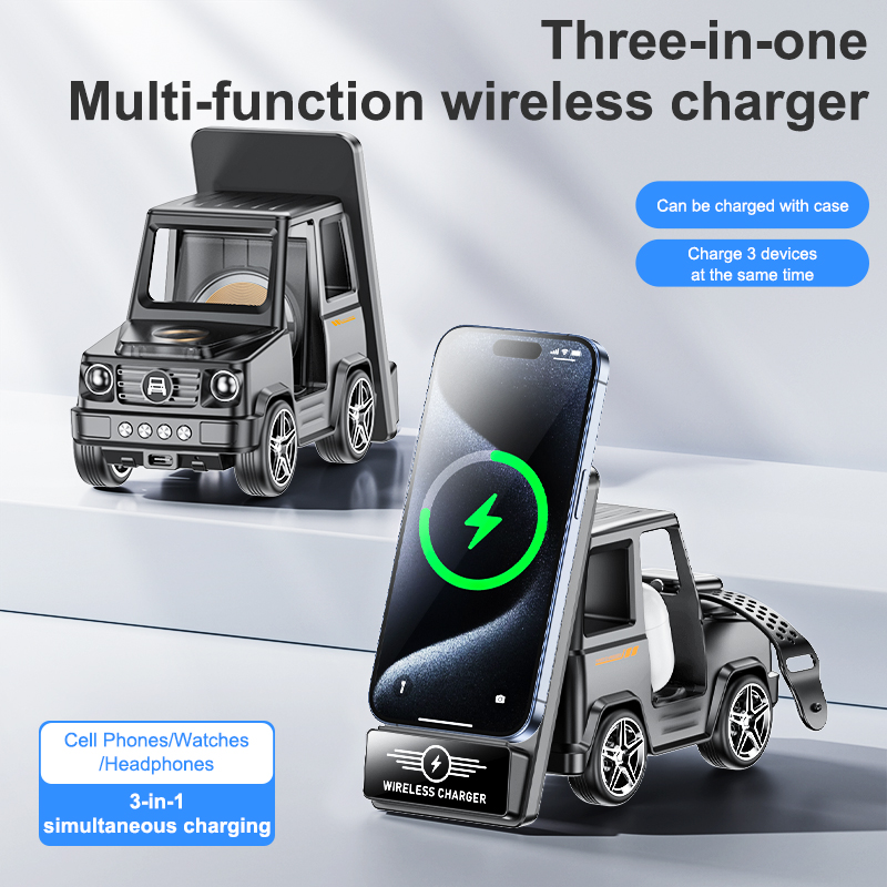 แท่นชาร์จไร้สายอเนกประสงค์ 3-i - Smartwatch X บทวิจารณ์และราคา