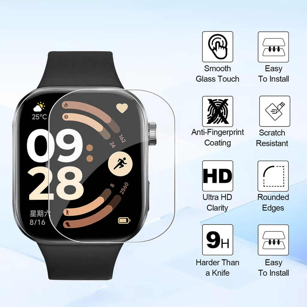 1-5 ชิ้นฟิล์มนุ่มสำหรับเสี่ยวม - Smartwatch Watch Accessories บทวิจารณ์และราคา