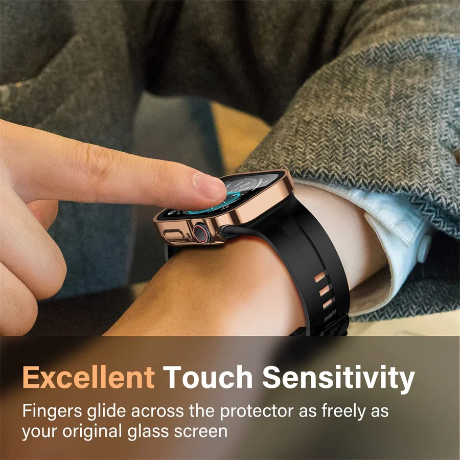 แก้ว + ฝาครอบสําหรับ Apple Wat - Smartwatch Watch Accessories For Women บทวิจารณ์และราคา