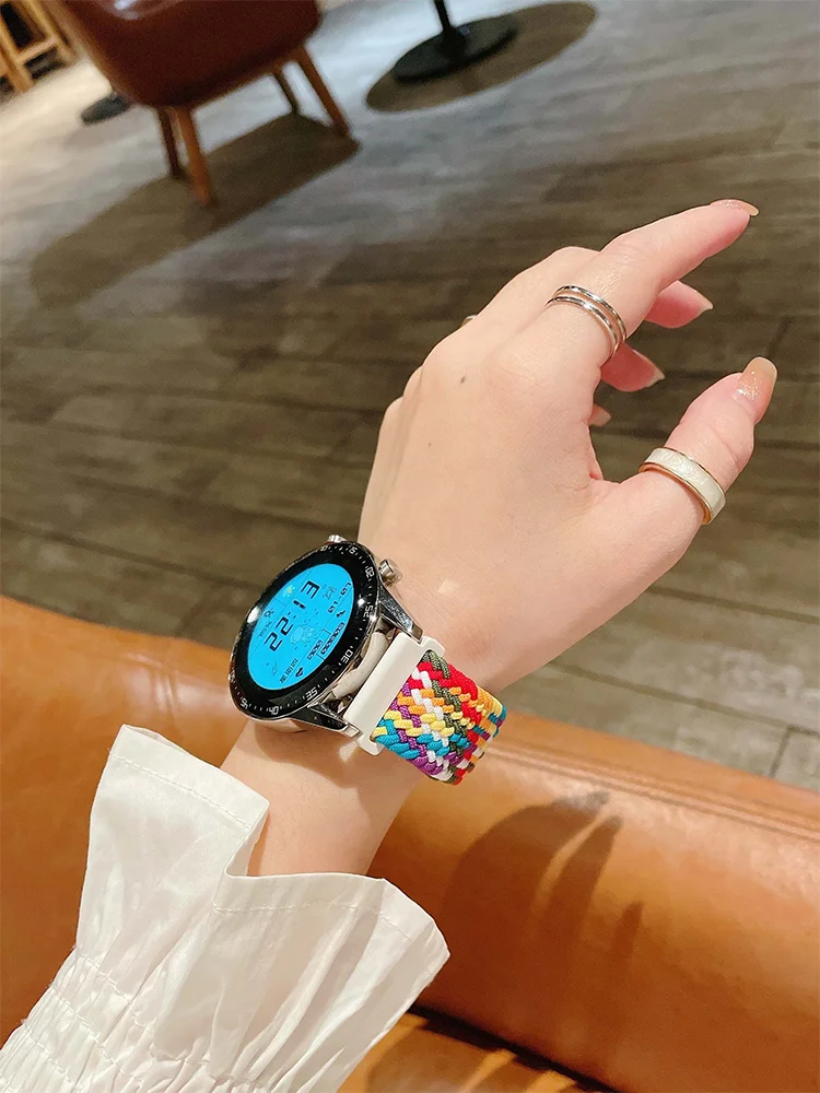22มม.20มม.สําหรับSamsung Galax - Xiaomi Smartwatch S4 Accessories บทวิจารณ์และราคา
