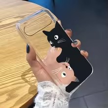 เคสใสลายการ์ตูนแมวดำสุดน่ารักส - Google Pixel 9 บทวิจารณ์และราคา