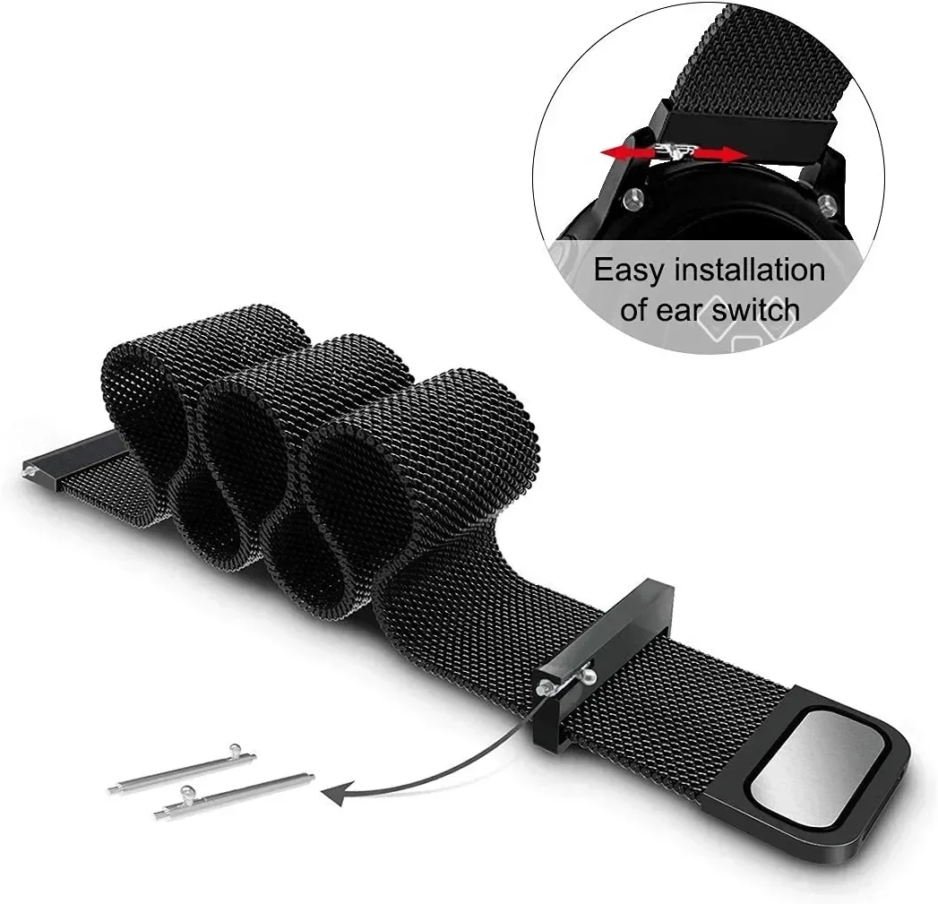 สายนาฬิกาแบบ Milanese Loop ขนา - Xiaomi Smartwatch S4 Accessories บทวิจารณ์และราคา