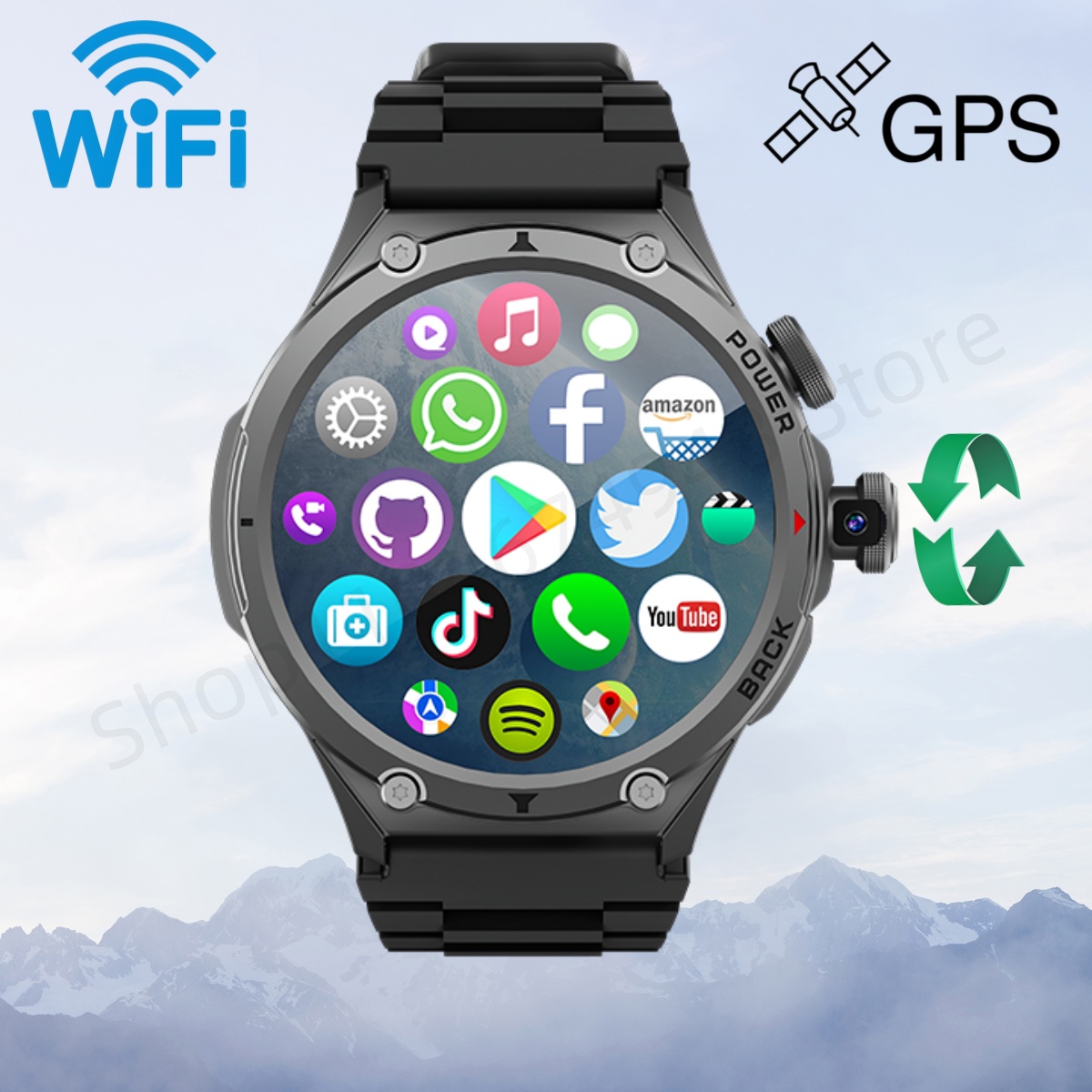 สมาร์ทวอทช์ H12 4G LTE พร้อม W - Smartwatch Store บทวิจารณ์และราคา