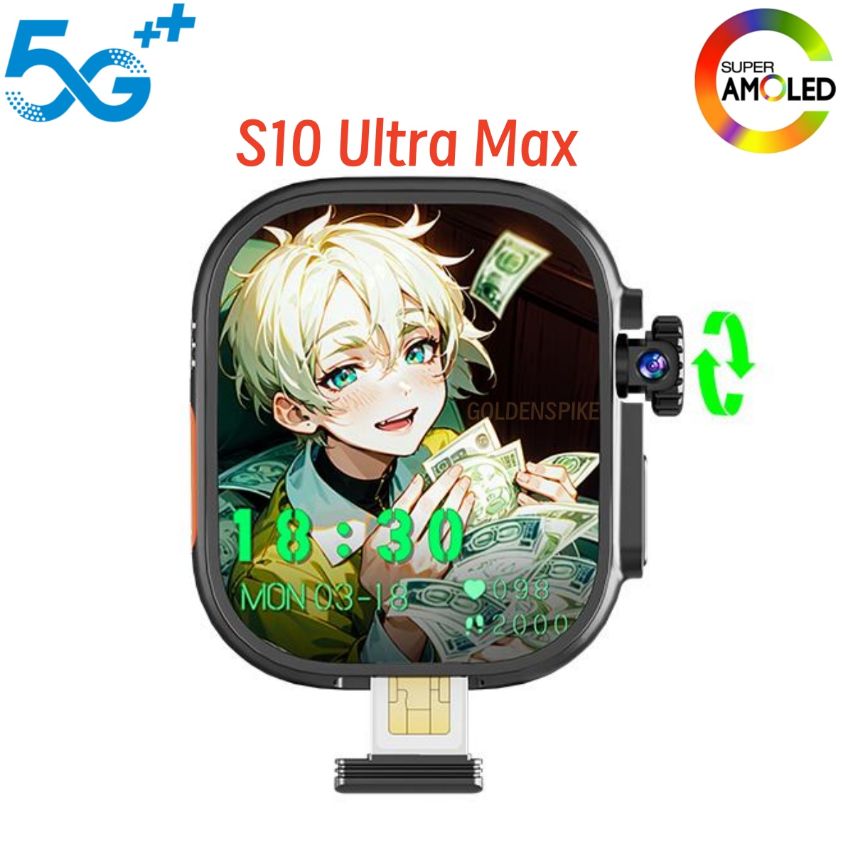 สมาร์ทวอทช์ S10 Ultra MAX 5G พ - Smartwatch Store บทวิจารณ์และราคา