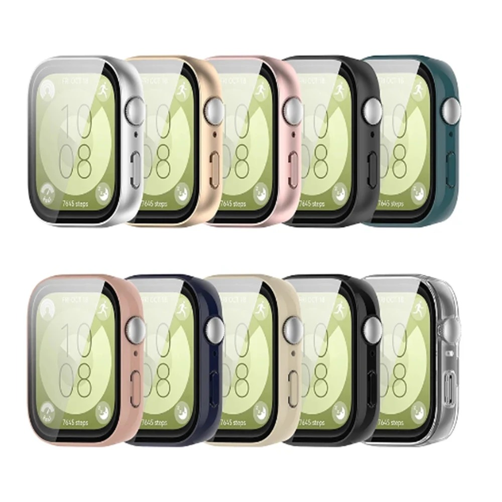 กระจก + เคส PC สำหรับ Huawei W - Smartwatch Watch Accessories For Women บทวิจารณ์และราคา
