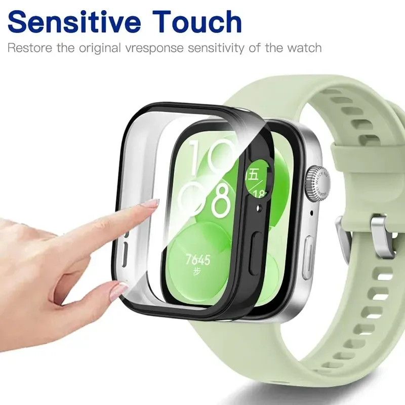 กระจก + เคส PC สำหรับ Huawei W - Smartwatch Watch Accessories For Women บทวิจารณ์และราคา