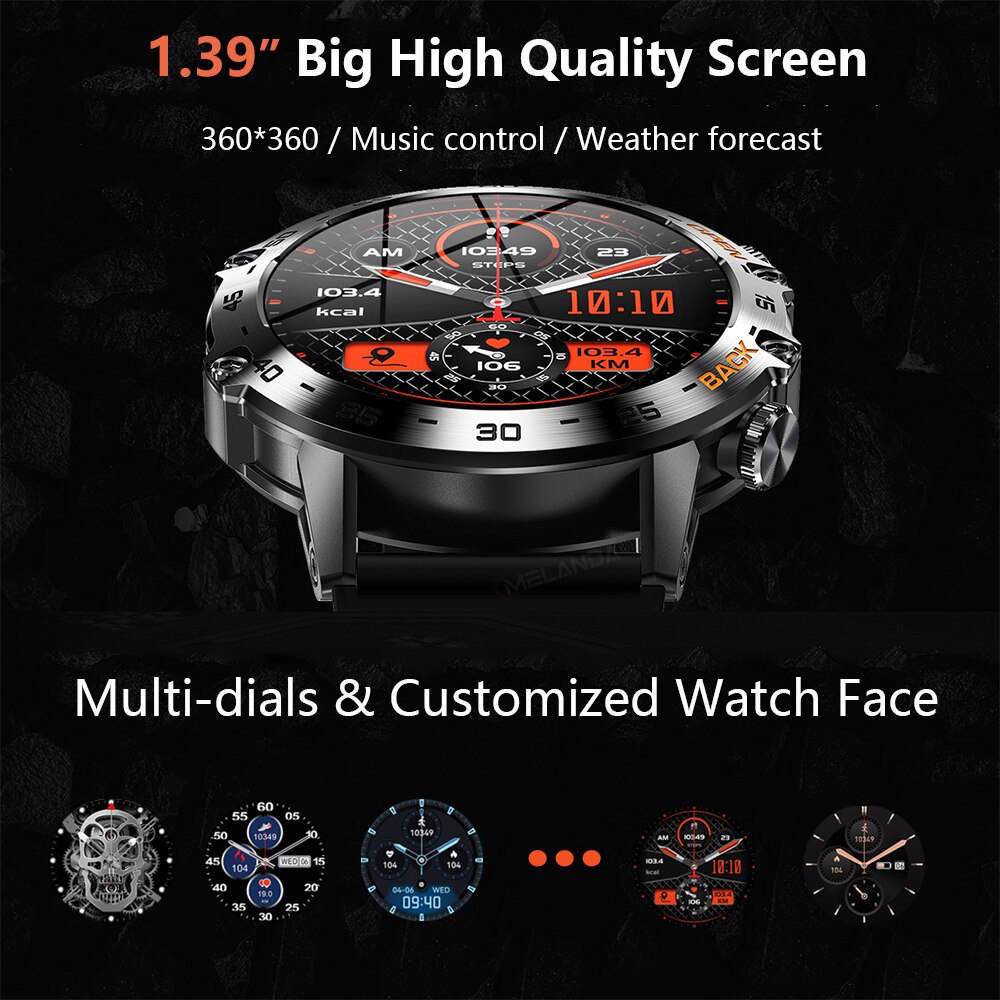 นาฬิกาสมาร์ทวอทช์ MEVADEN Stee - Smartwatch Store บทวิจารณ์และราคา