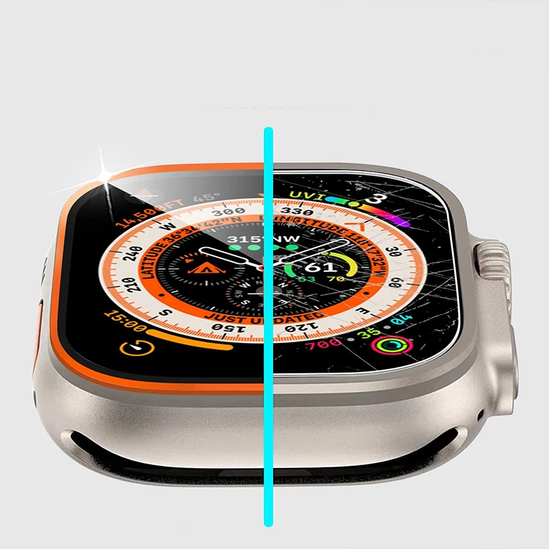 ฟิล์มกระจกนิรภัยสําหรับ Apple  - Smartwatch Watch Accessories For Women บทวิจารณ์และราคา
