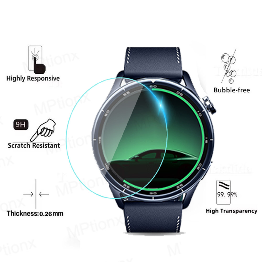 กระจกนิรภัยสำหรับเสี่ยวมี่ วอท - Smartwatch Watch Accessories บทวิจารณ์และราคา