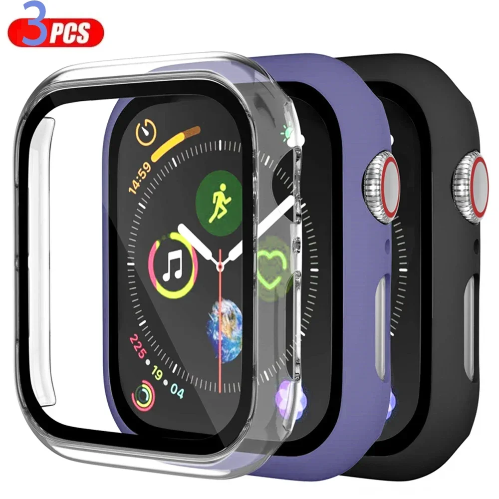 3 แพ็คแก้ว + สําหรับ Apple Wat - Smartwatch Watch Accessories For Women บทวิจารณ์และราคา