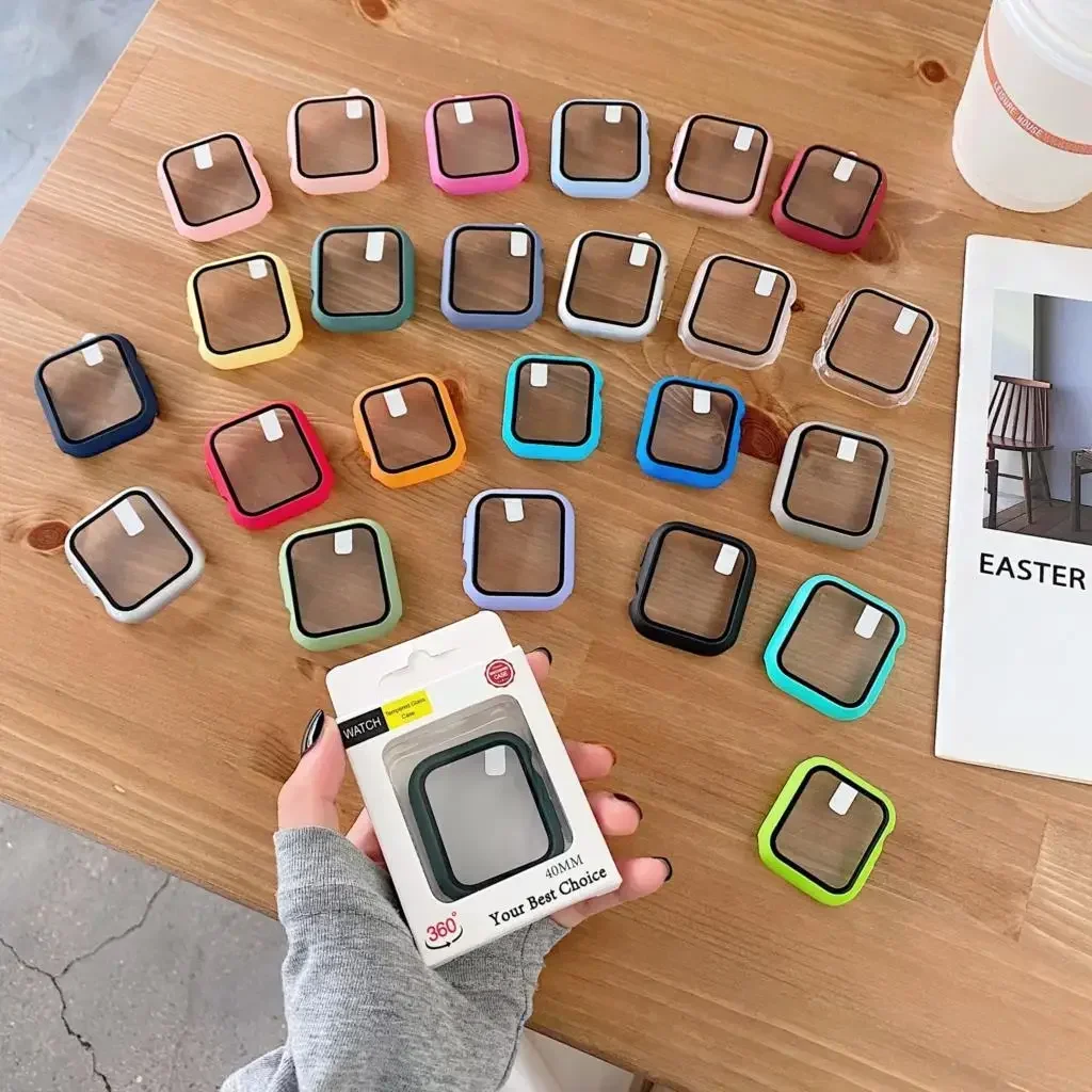 3 แพ็คแก้ว + สําหรับ Apple Wat - Smartwatch Watch Accessories For Women บทวิจารณ์และราคา