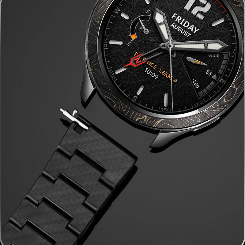 คาร์บอนไฟเบอร์สําหรับ Xiao mi  - Xiaomi Smartwatch S4 Accessories บทวิจารณ์และราคา