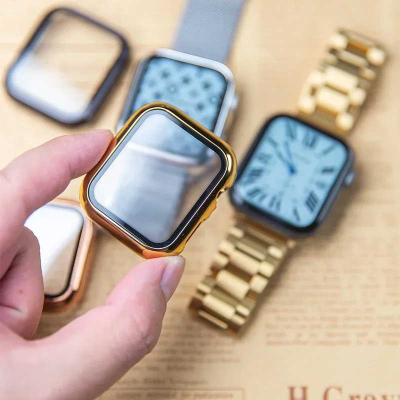 อุปกรณ์เสริมกระจก + เคสสำหรับ  - Smartwatch Watch Accessories For Women บทวิจารณ์และราคา