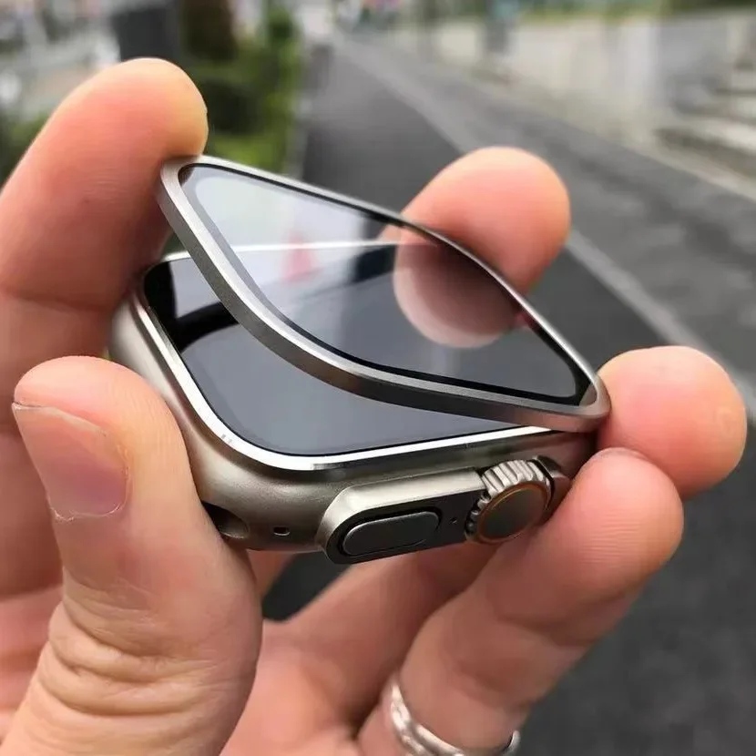 กระจกนิรภัยสำหรับแอปเปิ้ลวอทช์ - Smartwatch Watch Accessories For Women บทวิจารณ์และราคา