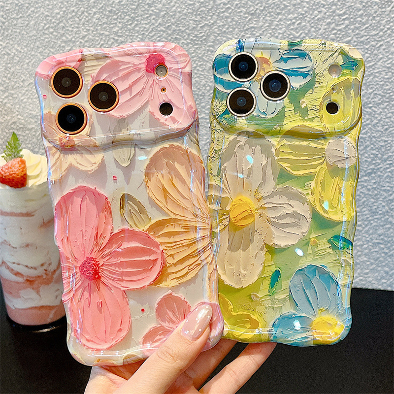เคสโทรศัพท์ลายภาพวาดสีน้ำมันดอ - Apple Iphone 15 บทวิจารณ์และราคา