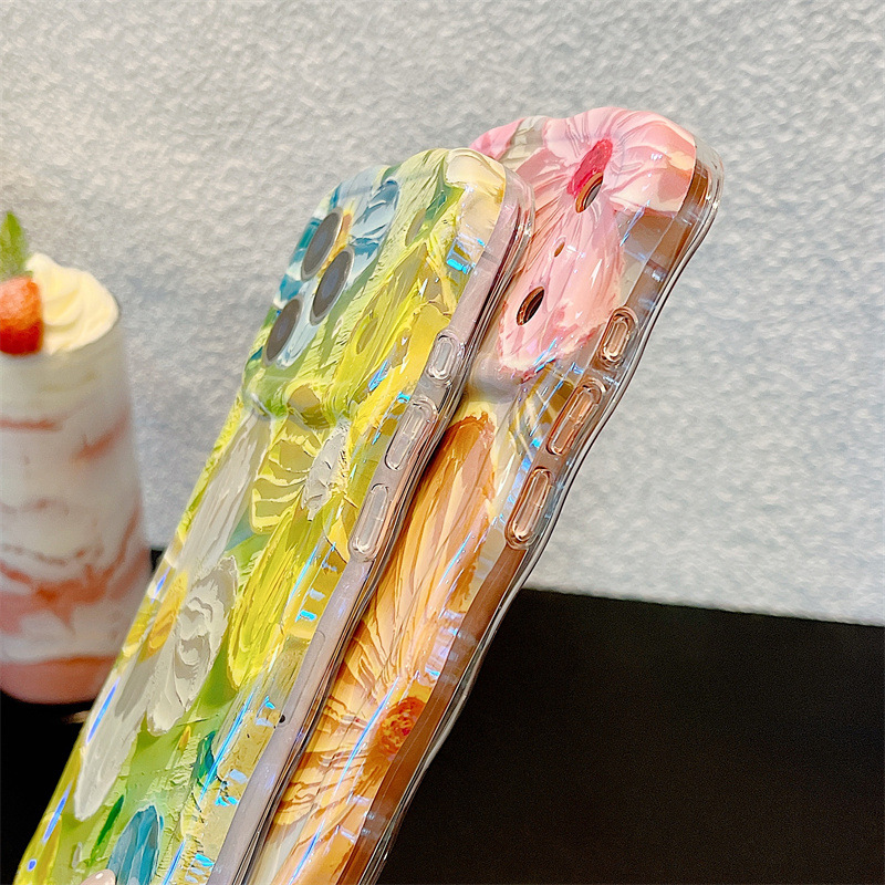 เคสโทรศัพท์ลายภาพวาดสีน้ำมันดอ - Apple Iphone 15 บทวิจารณ์และราคา