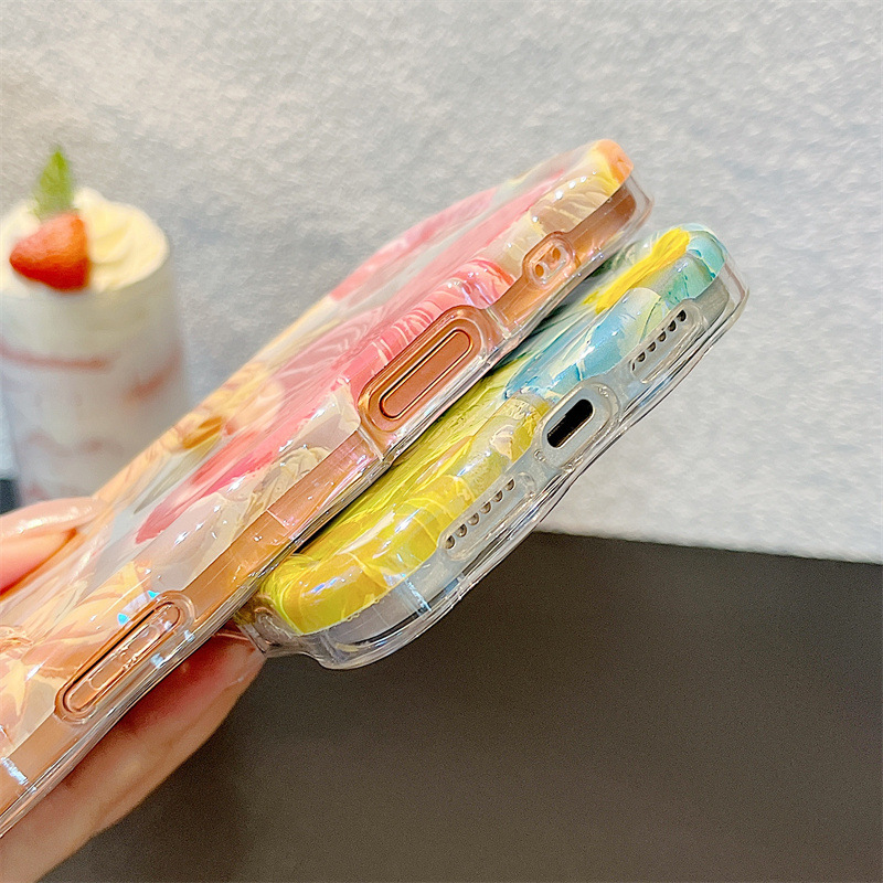 เคสโทรศัพท์ลายภาพวาดสีน้ำมันดอ - Apple Iphone 15 บทวิจารณ์และราคา